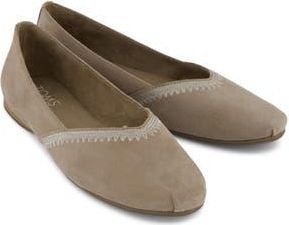 Toms Gemma Ballet Flat in Medium Beige at Nordstrom Rack, Size 7.5