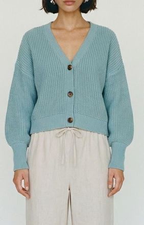 Vero Moda Lea Cardigan in Gray Mist at Nordstrom, Size X-Small