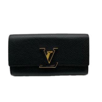 Louis Vuitton Pre-owned Taurillon Long wallet (bi-fold) - - Pre-owned - Donna - Nero - ONE SIZE