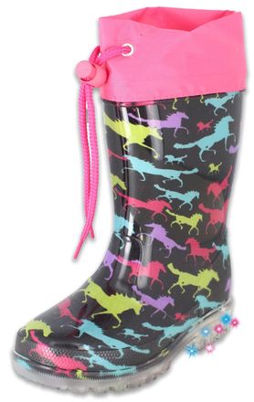Beck Girls Blinking Horses rain boat, Multicolor, 10 UK Child