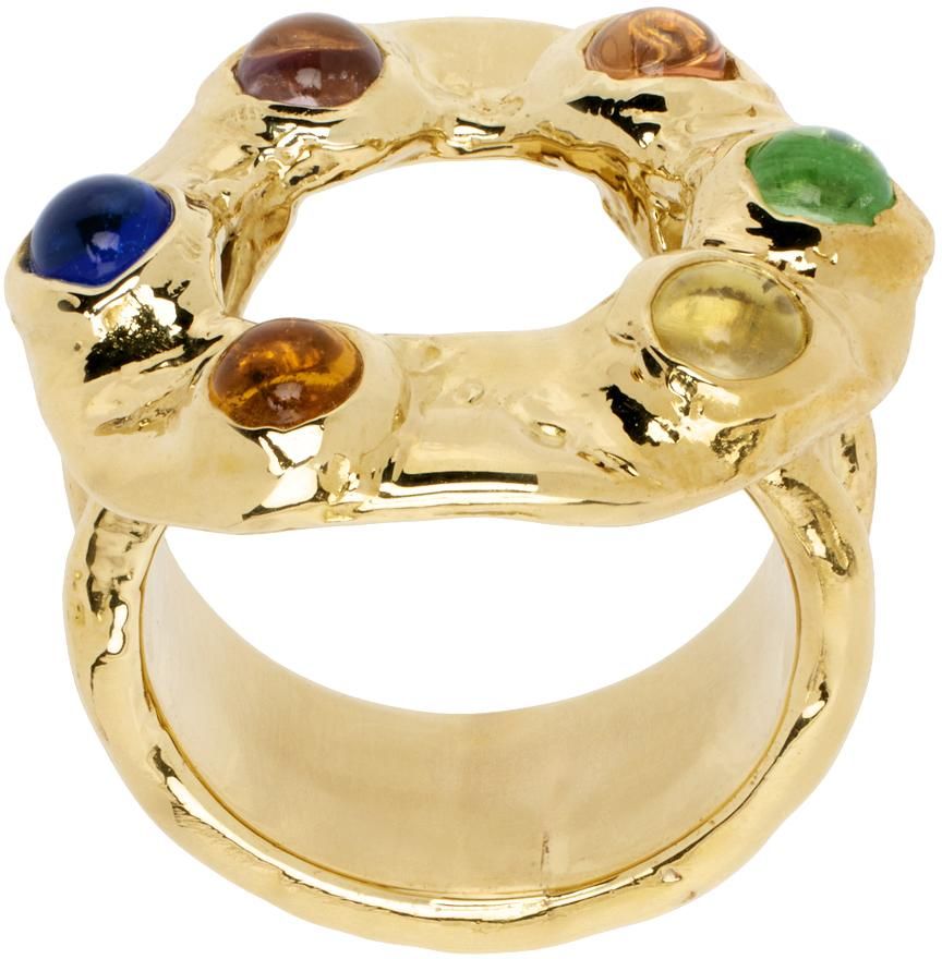 Mondo Mondo Gold Halo Ring from $140.00 - on Stylight