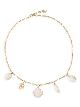Dolce & Gabbana DG shell-charm necklace - Gold