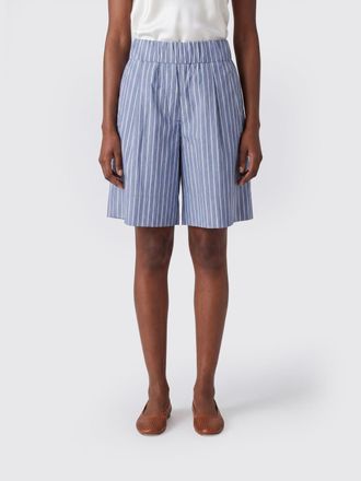 Myths Striped Linen Shorts