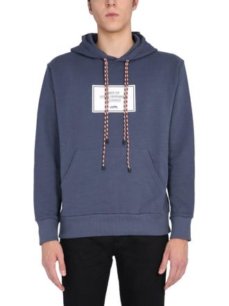 Ih Nom Uh Nit Blue Graphic Hood Sweatshirts