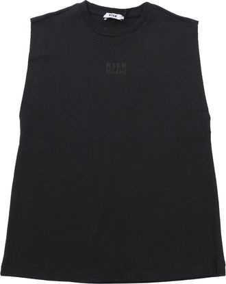 Msgm Light Interlock Senza Maniche, Unisex