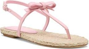 Stuart Weitzman Felicity Slingback Espadrille Sandal in Pink Marshmallow/nat at Nordstrom Rack, Size 7.5