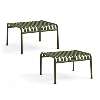 HAY Palissade Ottoman, olive (2er-Set)