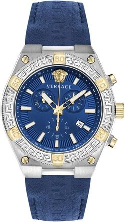 Versace Watches - Heren - Horloges - Blauw - ONE Size - Accessoires