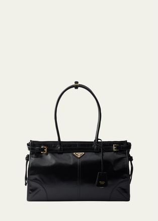Prada Bonnie Leather Shoulder Bag