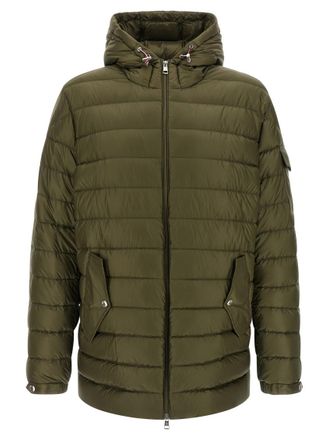 Moncler Green Quilted Hood Jacket