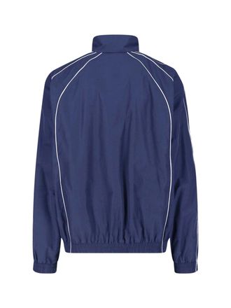 Balenciaga Mens Sweaters Blue Cotton