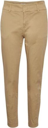 Part Two Casual Fit Tannin Broek - Dames - Chinos - Beige - S - Katoen - Broeken