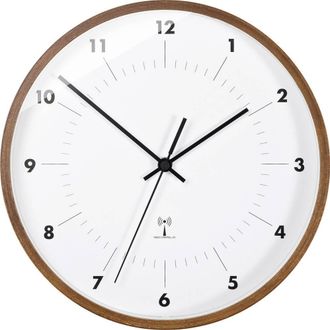 TFA Dostmann Tfa Dostmann - 98.1097 - Reloj De Pared Controlado Por Radio, Marco De Madera