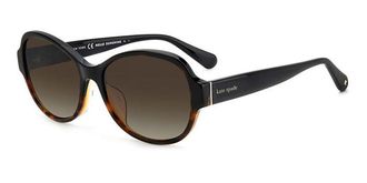 Kate Spade New York Addilynn/F/S Asian Fit W4A/HA Womens Sunglasses Tortoiseshell Size 57