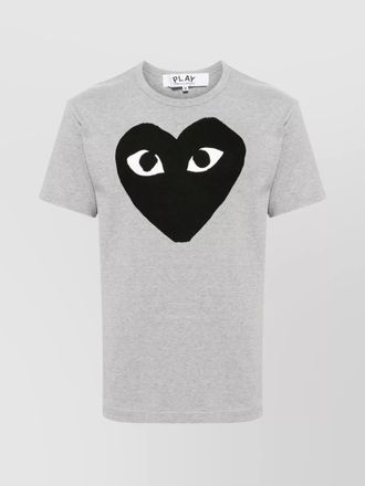 Comme Des Gar&ccedil;ons cotton logo print t-shirt