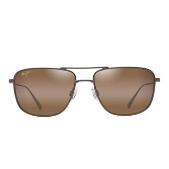 Maui Jim Sunglasses, unisex, Brown, Size: 54 MM Mikioi Aviator Sunglasses