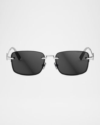 Dior Men & apos;s CD Diamond S11U Rectangle Sunglasses