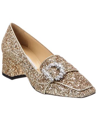 Jimmy Choo London Cheri Glitter Loafer