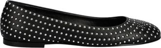 Karl Lagerfeld Karo Ballerinas - Dames - Ballerinas - Zwart - 35 EU - Leer - Schoenen
