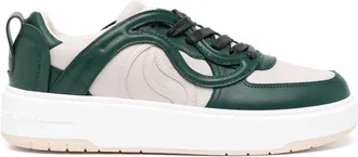 Stella McCartney S-Wave 2 low-top sneakers - women - Polyurethane/Recycled Polyester/Recycled Polyamide/Elastane/Polyurethane - 37.5 - Neutrals