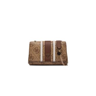 Guess Shoulder Bags, female, Brown, Size: ONE SIZE Noelle Ii Cnvrtble Xbody Flap