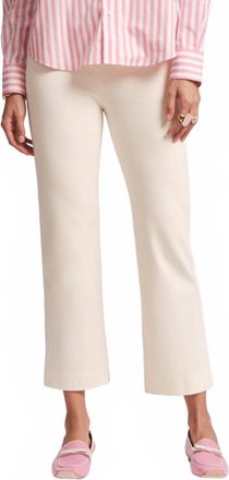 Frances Valentine Wonder High-Rise Pull On Pants In Oyster