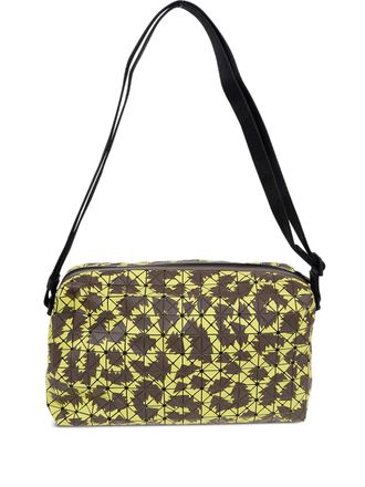 Bao Bao Issey Miyake Schoudertas met geometrisch patroon - Geel