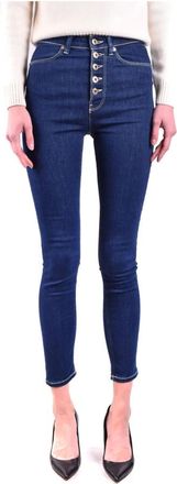 Dondup Slim-Fit Jeans - Dames - Slim Fit Jeans - Blauw - W26 - Jeans