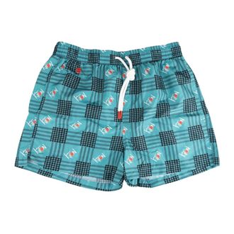 Kiton Beachwear, male, Multicolor, Size: M Swim Trunks Regular Fantasy