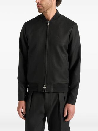 Mani&egrave;re De Voir Sami tailored bomber jacket - Black