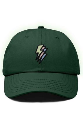 Dalix Lightning Cap in Dark Green at Nordstrom