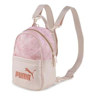 Puma (WMNS) PUMA Core Up Mini Backpack Beige Pink 077170-02