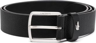 Lacoste Cintura in pelle - Nero