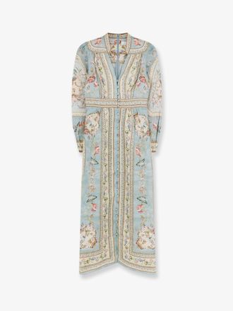 Zimmermann Vestito Roselight in lino - ZIMMERMANN - gender_Woman