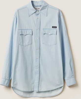 Miu Miu Chambray shirt