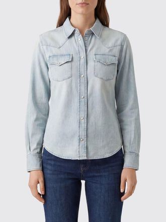 Jacob Cohen Camicia in denim di cotone con tasche applicate