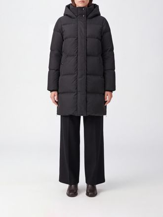 Woolrich Coat Woman color Black