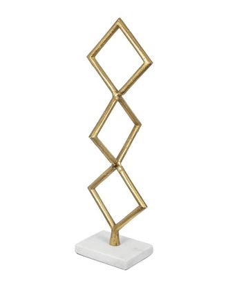 A&B Home Decorative Gold Sculpture