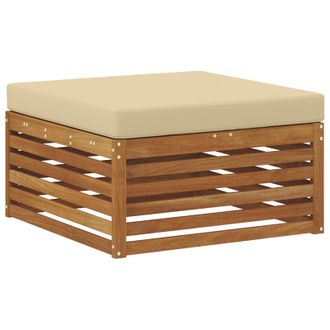 vidaXL Reposapi&eacute;s De Exterior Madera De Acacia S&oacute;lida Natural Vidaxl
