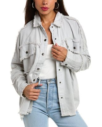 Elan Elan Rock & Roll Shacket