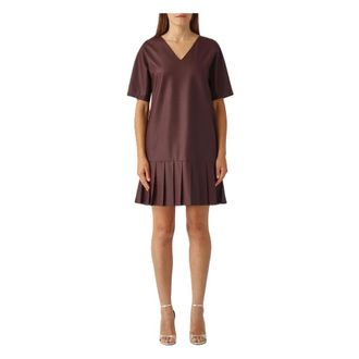 Max Mara Hidesia Dress - Dames - Korte kleedjes - Rood - M - Kleedjes
