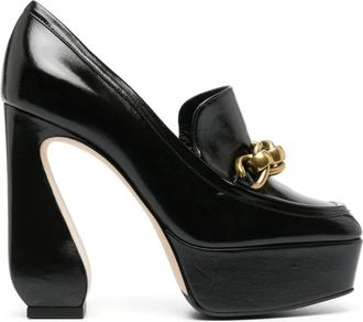 Sergio Rossi Zwarte Hakken Pumps - Verhoog je Stijl - Dames - Pumps - Zwart - 36 EU - Schoenen