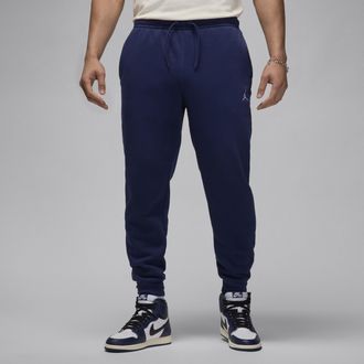 Nike Jordan Mens Jordan Brooklyn Fleece Pants in Blue | FV7277-410