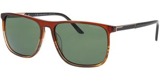 Jaguar 37206 Polarized 5112 Mens Sunglasses Brown Size 60
