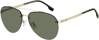 HUGO BOSS BOSS 1537/F/SK 0AOZ QT Matte Gold/Green