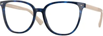 Valentino VA30595031 Acetate Frame with Clear Lenses Eyeglasses - Blue