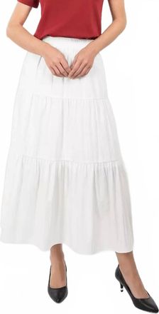 Drew Charlotte Skirt In Ivory