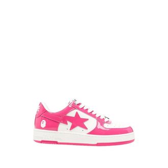 A Bathing Ape A Bathing Ape, Schoenen, Heren, Roze, 43 EU, Leer, Bape Sta 1 M2