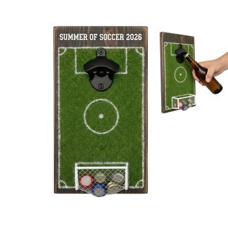 OEM Decoraci&oacute;n De Pared Con Abridor De Botellas En Forma De Campo De F&uacute;tbol