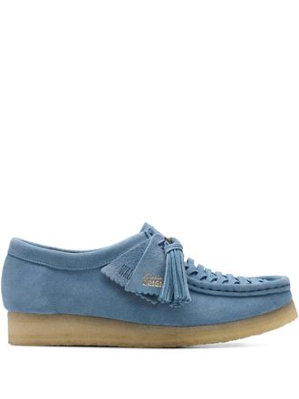 Clarks Wallabee Weave derdy shoes - Blue